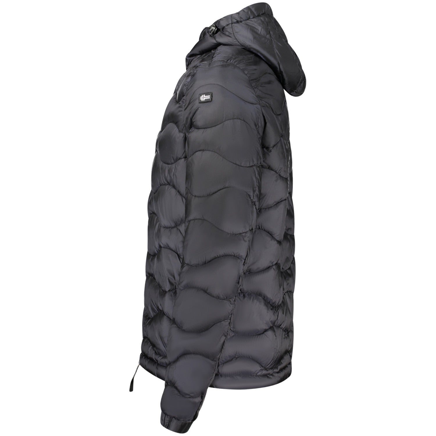 MAN JACKET PADDED BLACK NORWAY