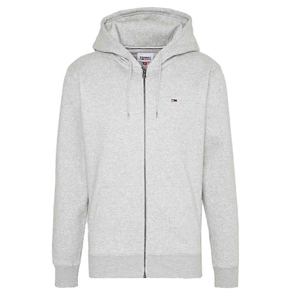 SWEAT CAPUCHE TJM FLEECE ZIP THRU HOODY GREY HEATHER
