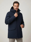 MANTEAU HUGO BOSS MARINE OSIASS