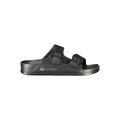 NORWAY DOUBLE STRAP SANDALS BLACK