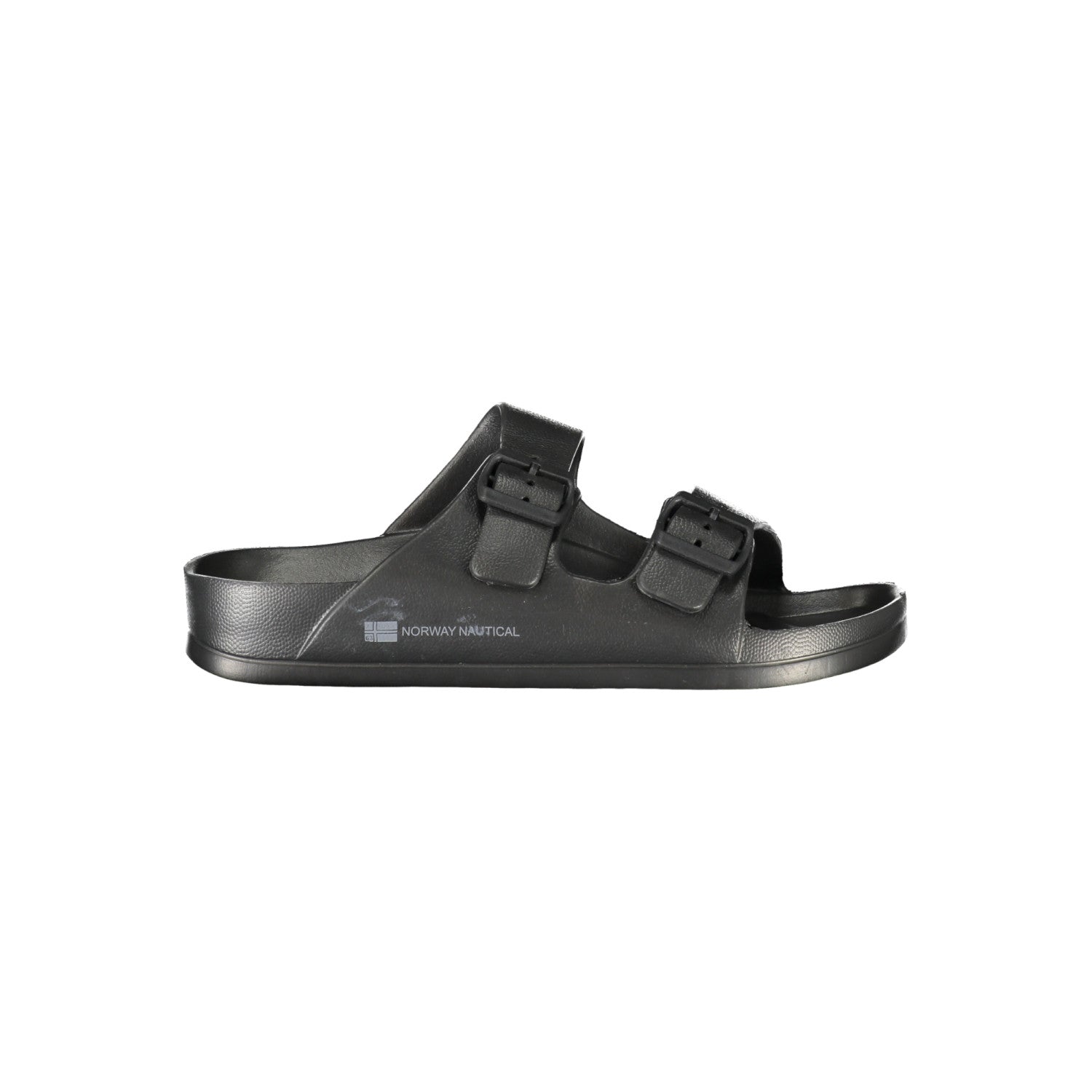 NORWAY DOUBLE STRAP SANDALS BLACK