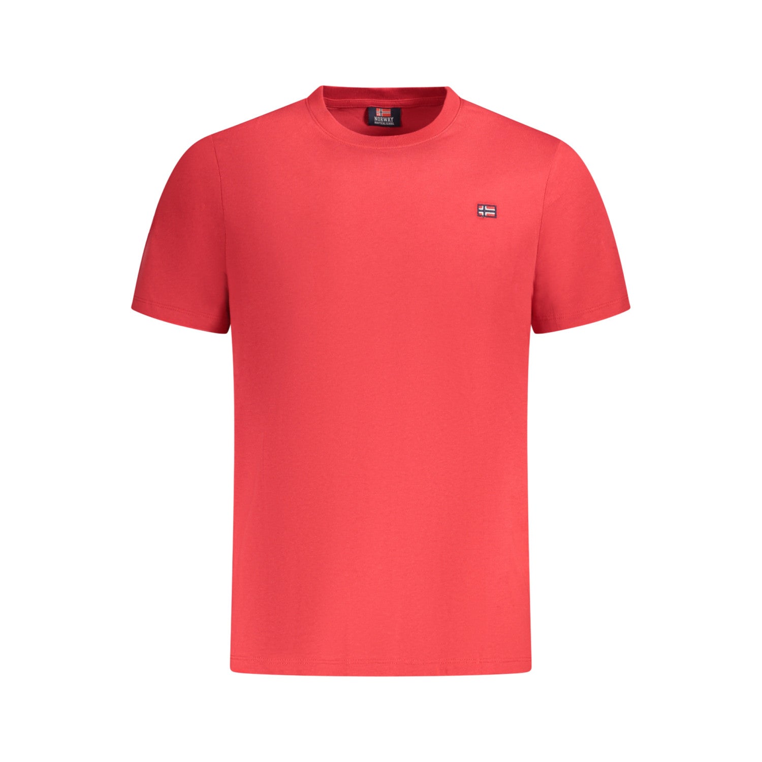 T SHIRT NORWAY ROUGE