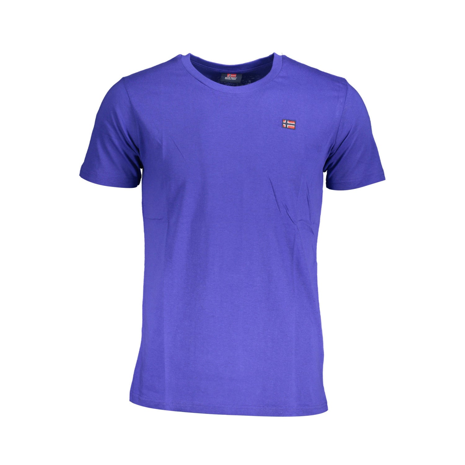 T-SHIRT MAN NORWAY ROYAL SOLID COLOR