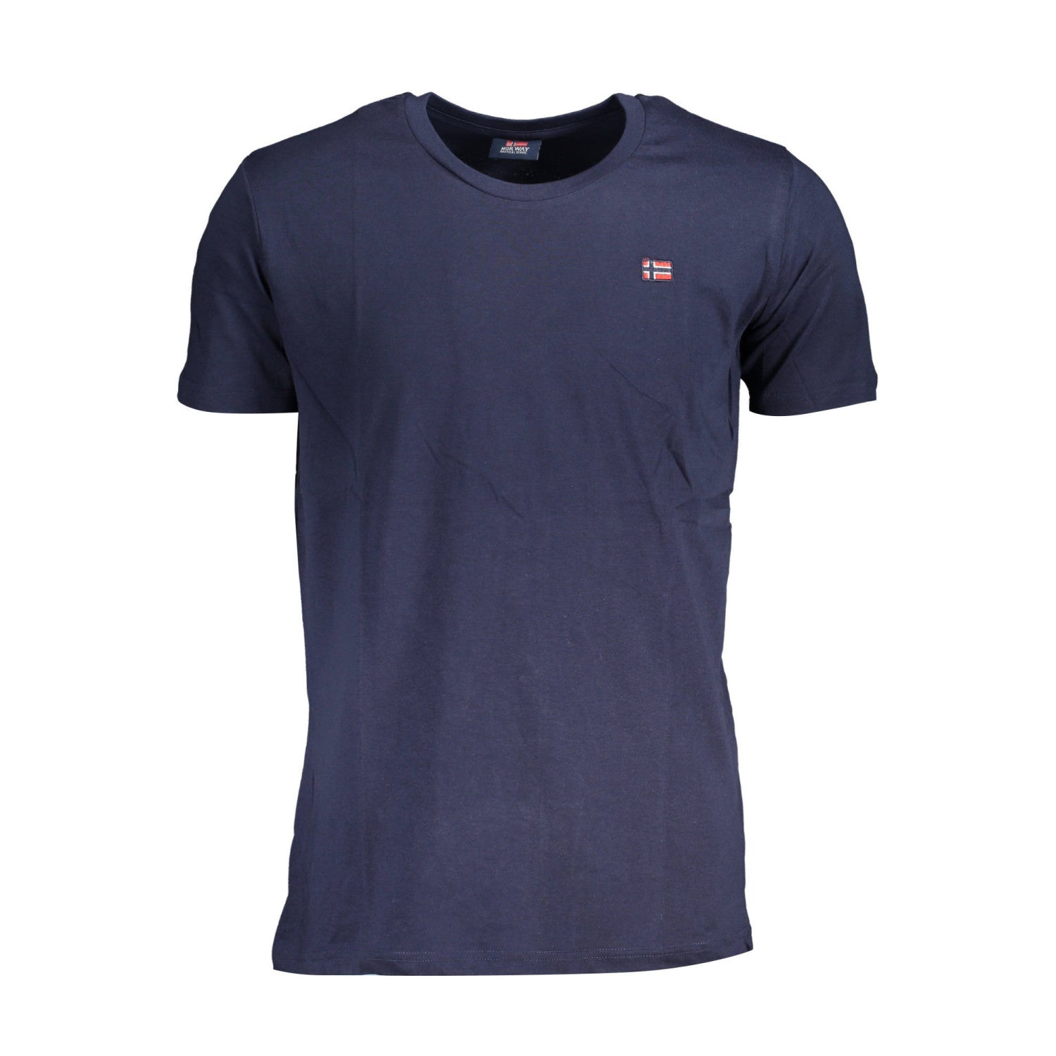 T-SHIRT MAN NORWAY BLU