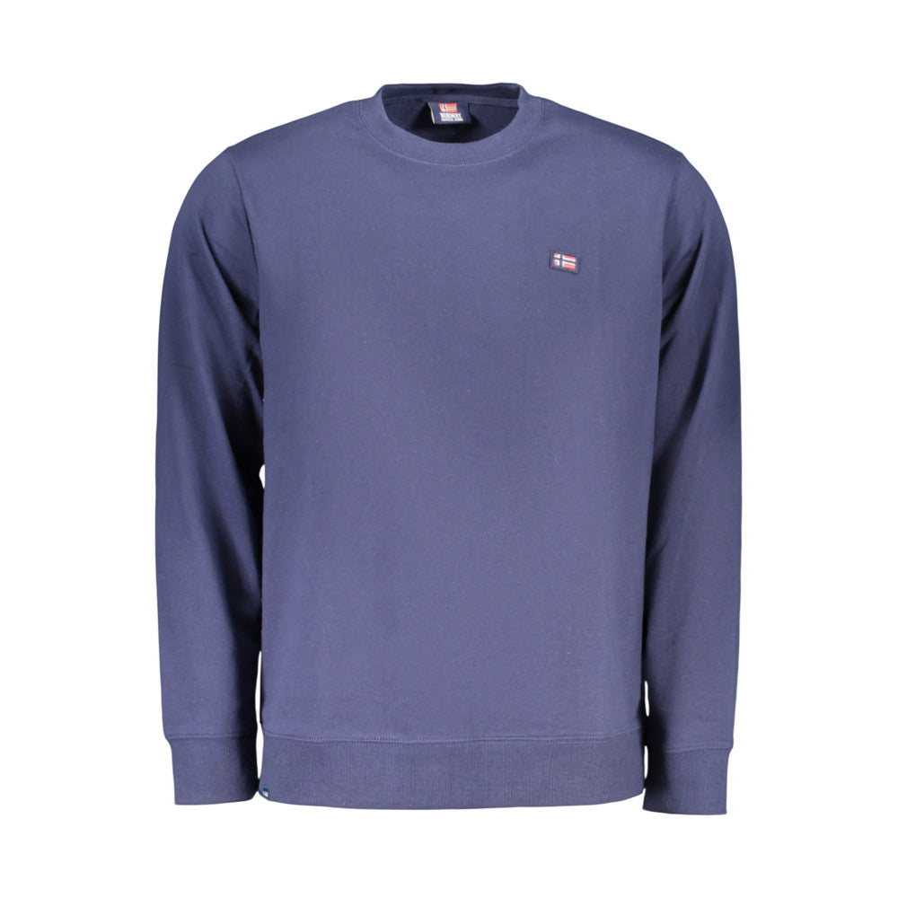 SWEAT NORWAY COL ROND NAVY