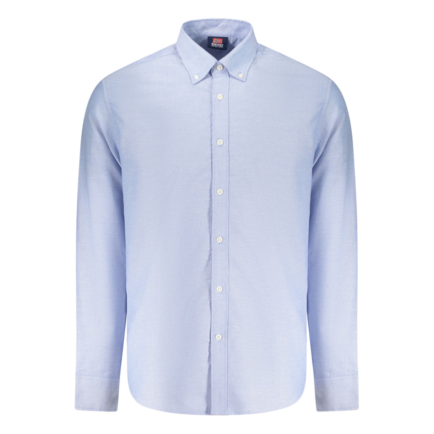 CHEMISE NORWAY MAN SHIRT COTTON LONG SLEEVE SKY