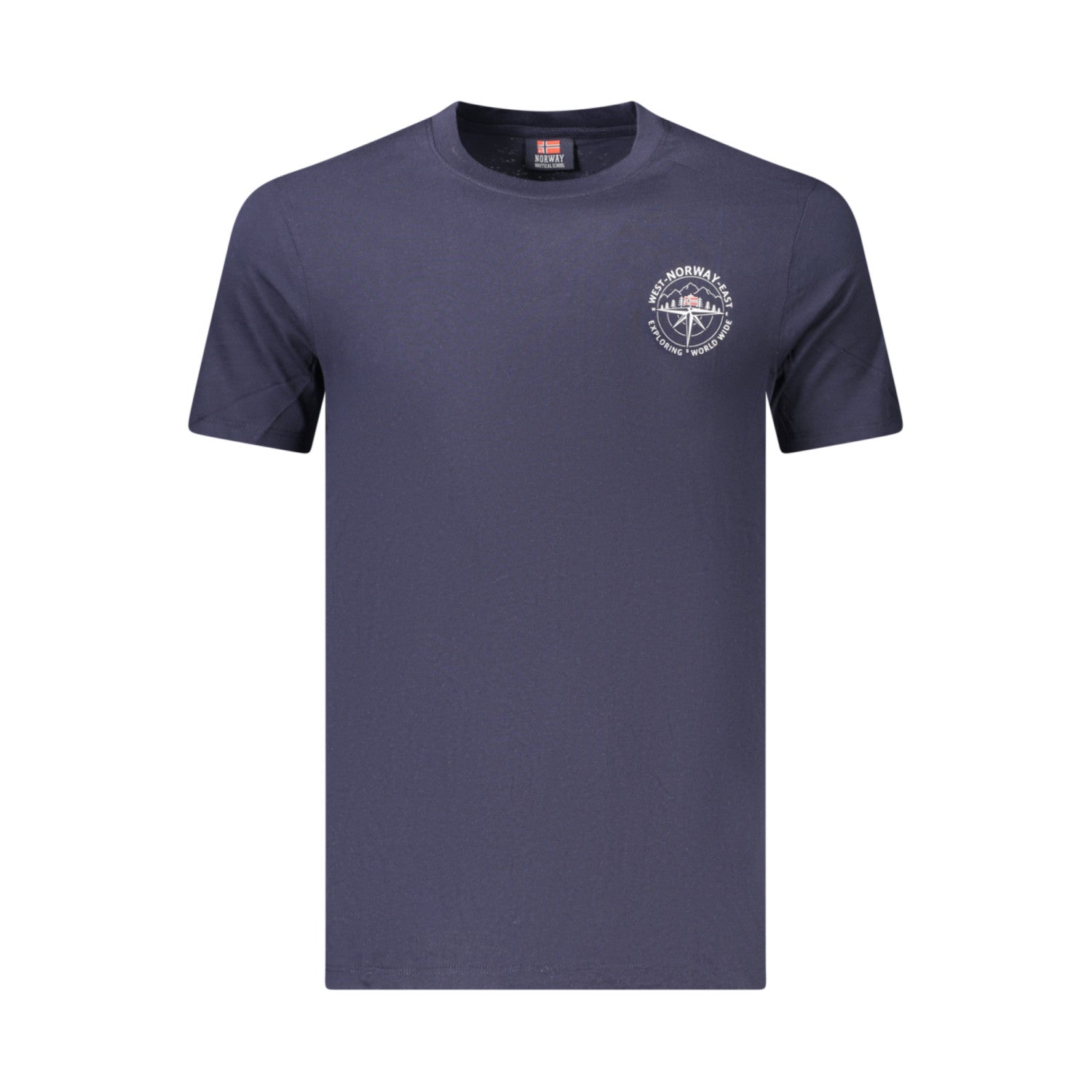 T-SHIRT MAN NORWAY NAVY