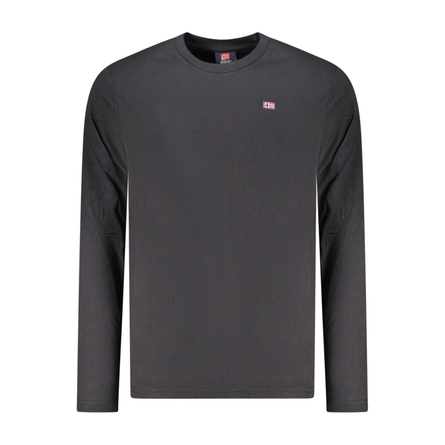 T SHIRT NORWAY BLACK LONG SLEEVE