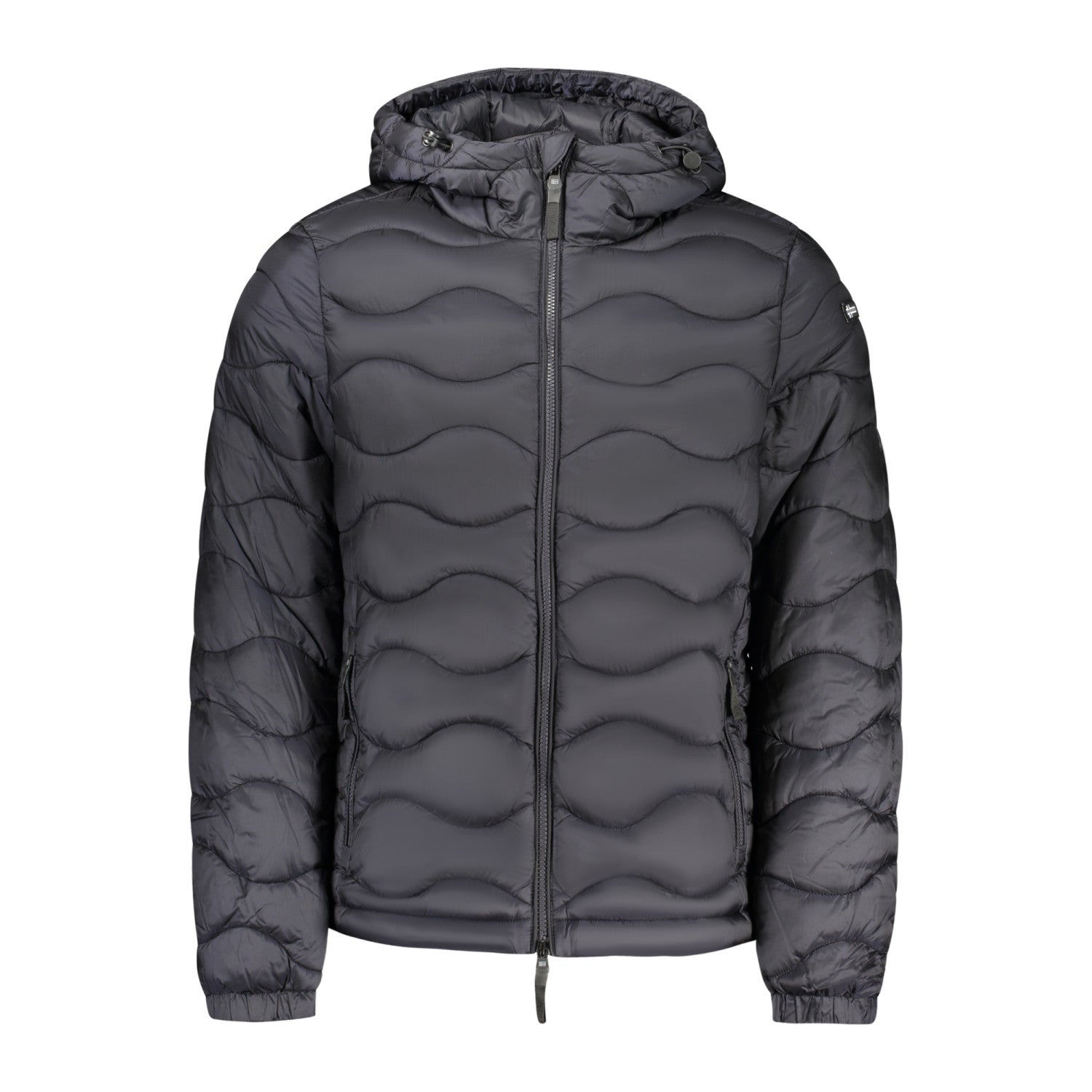 MAN JACKET PADDED BLACK NORWAY