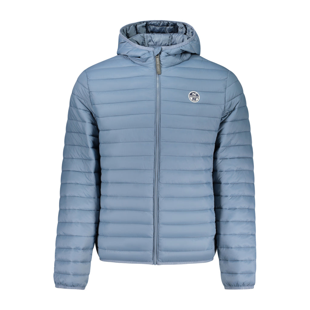 JACKET HOODED BLUE MELANGE NORTH SAILS
