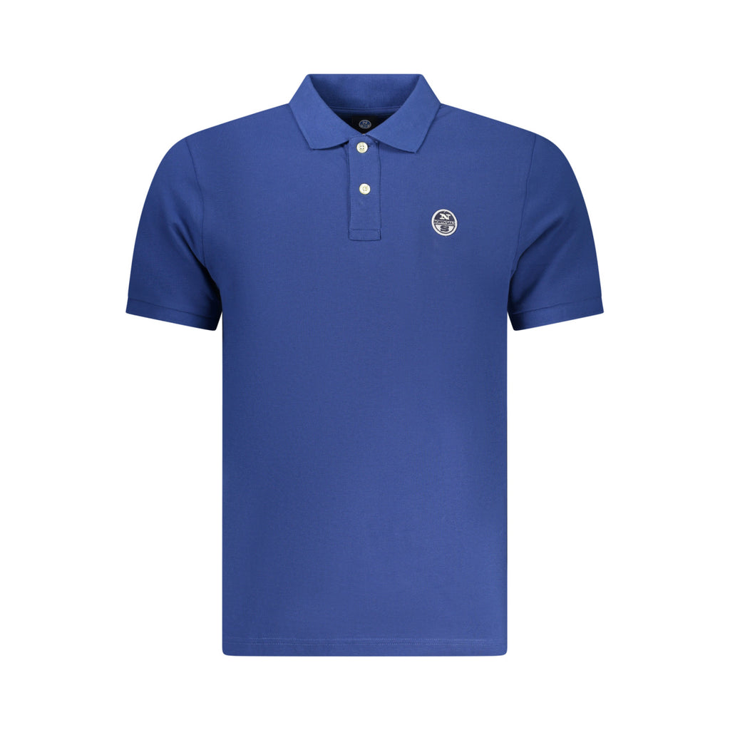 POLO S/S W/PATCH OCEAN BLUE NORTH SAILS