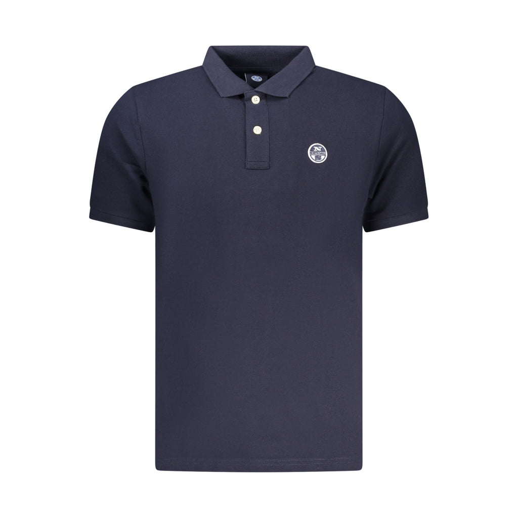 POLO S/S W/PATCH NAVY BLUE NORTH SAILS