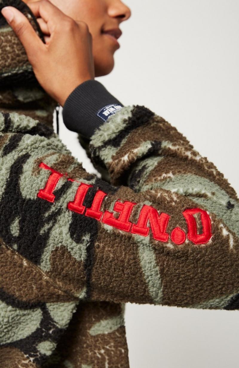 HOODIE LW SHERPA HZ HOODIE CAMO ONEIL