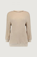 PULL O'NEILL FEMME FANCY STITCH BEIGE