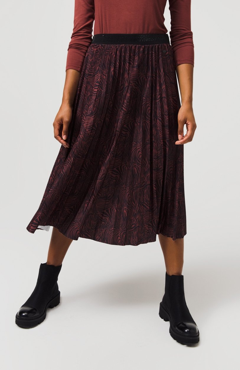 JUPE LW SKIRT BROWN ONEIL