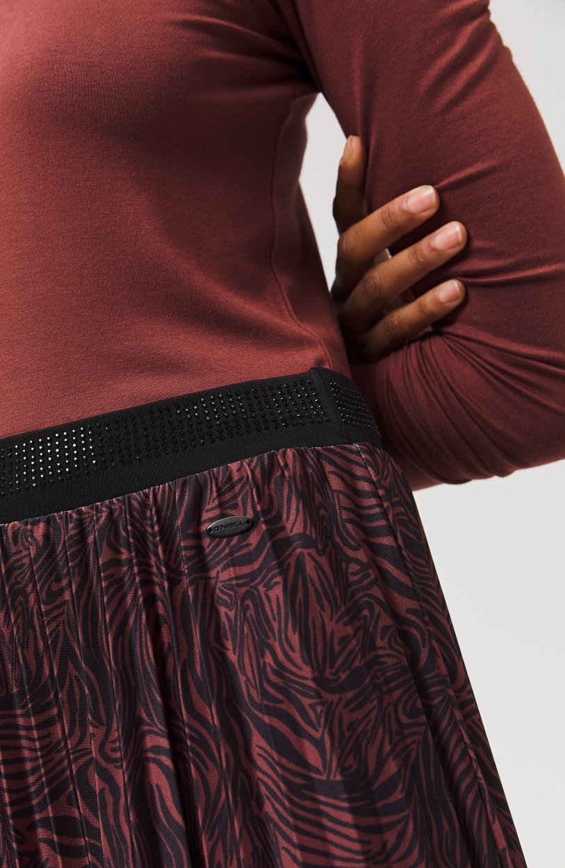 JUPE LW SKIRT BROWN ONEIL