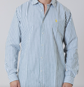 Chemise IVOR vert rayé regular fit US Polo