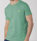T-SHIRT MICK US POLO WATER GREEN