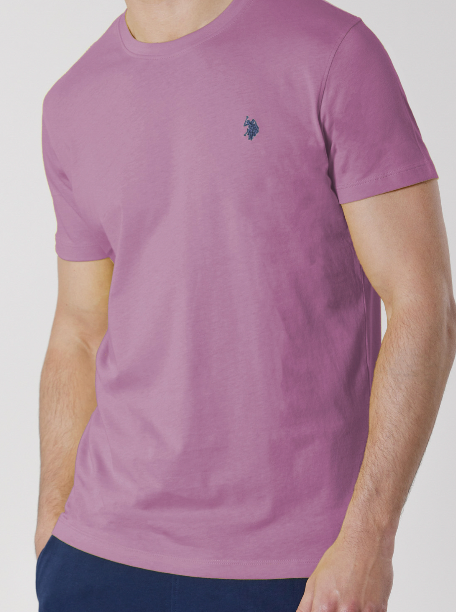T-SHIRT MICK US POLO ROSE