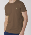 T-SHIRT MICK US POLO MARRON
