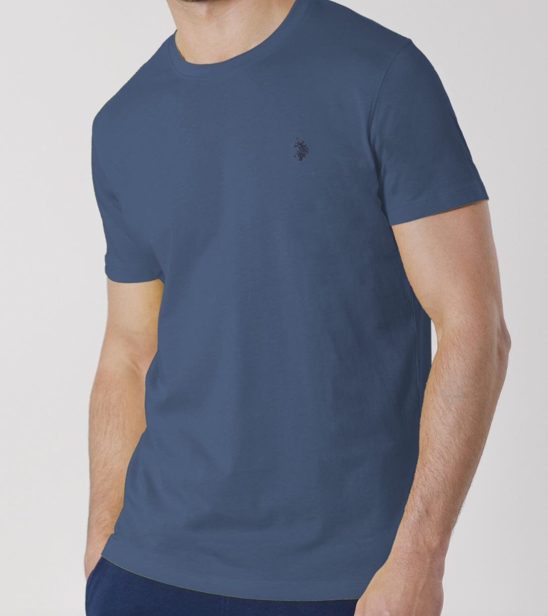 T-SHIRT MICK US POLO BLEU NUIT