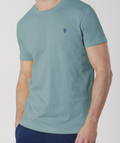 T-SHIRT MICK US POLO TURQUOISE