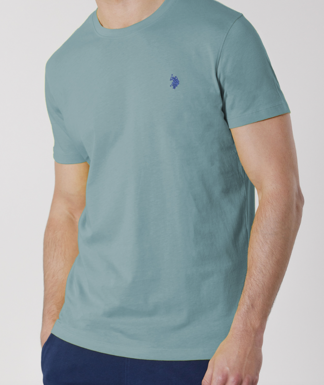 T-SHIRT MICK US POLO TURQUOISE
