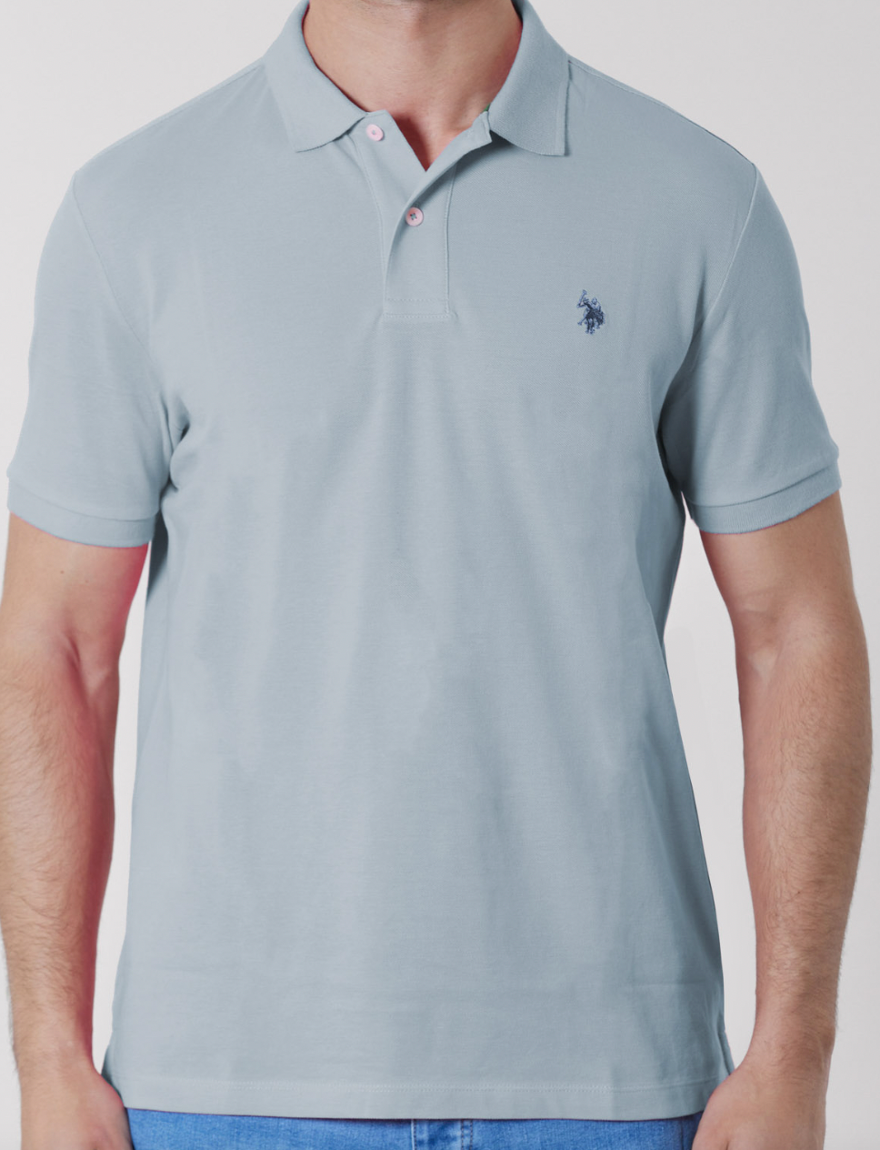 POLO KING US POLO BLEU CIEL