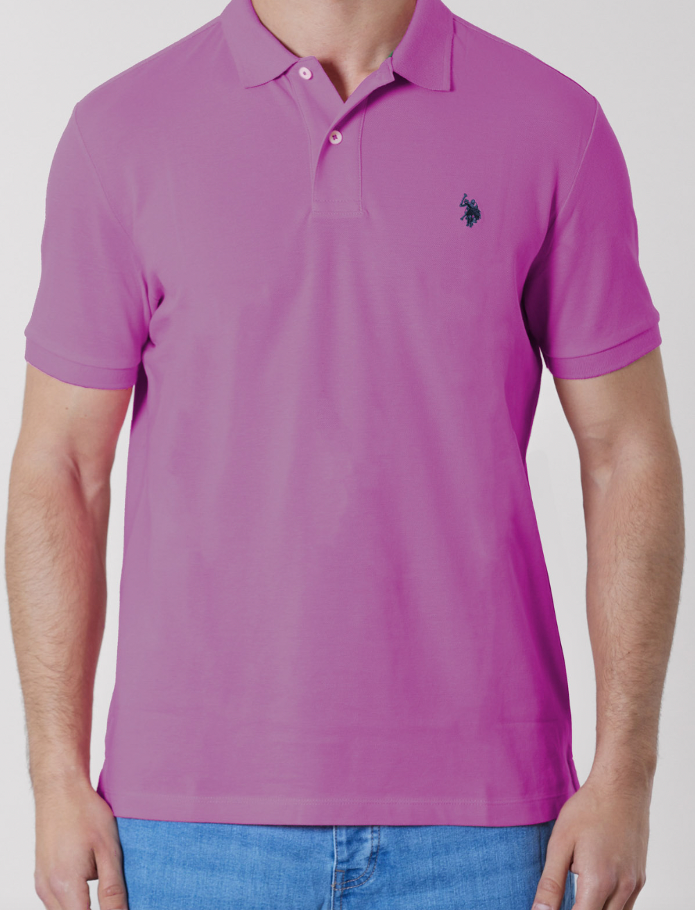 POLO KING US POLO ROSE FONCE