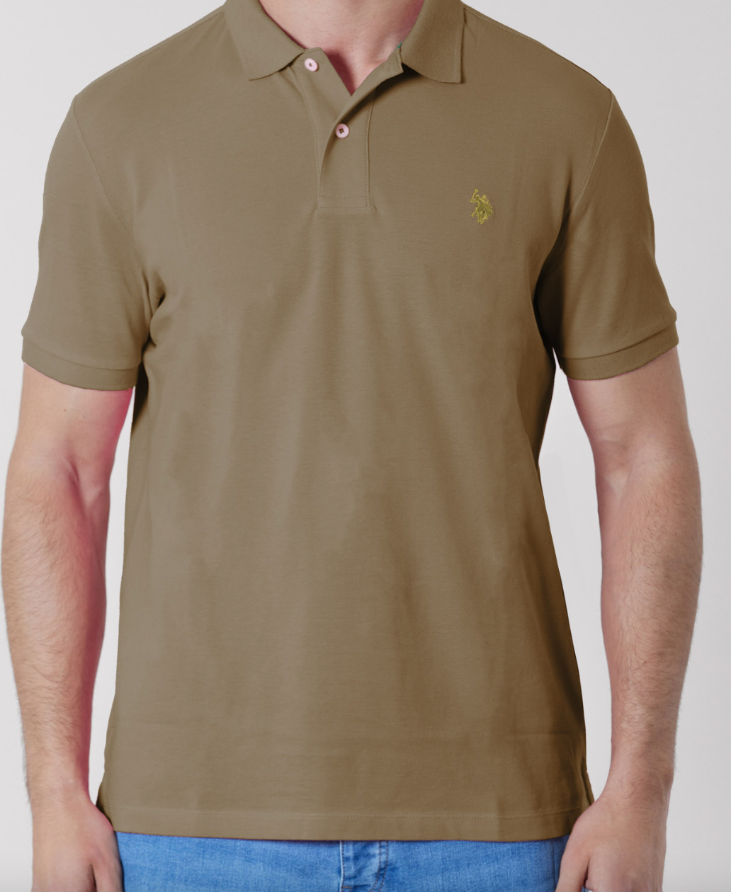 POLO KING US POLO BEIGE FONCE