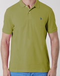 POLO KING US POLO JAUNE VERT ANIS