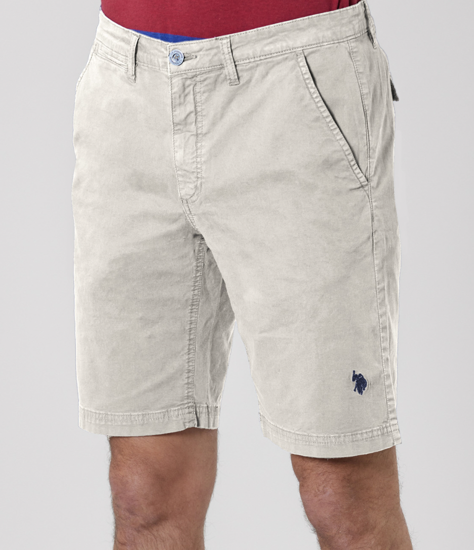 Short Chino ABEL Us Polo BLANC