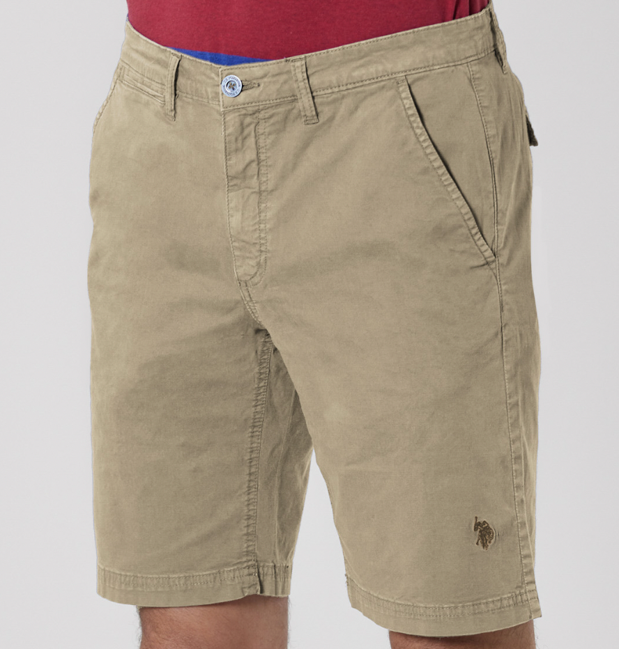 SHORT CHINO ABEL US POLO BEIGE