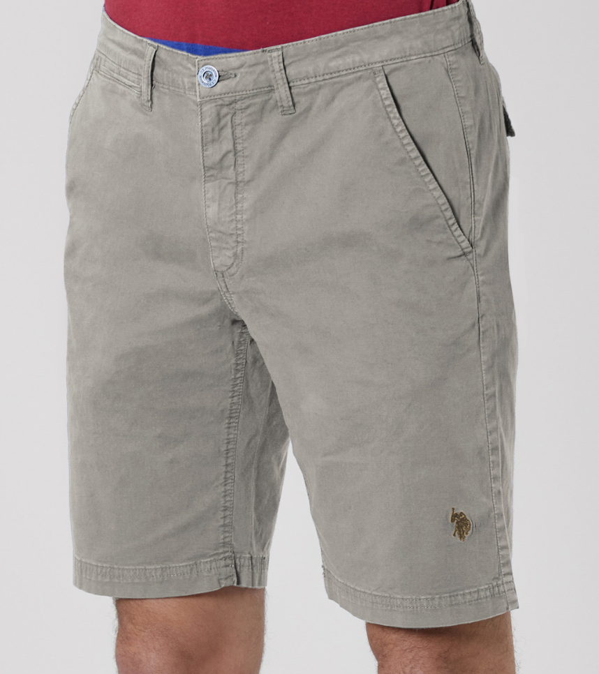 Short Chino ABEL Us Polo gris
