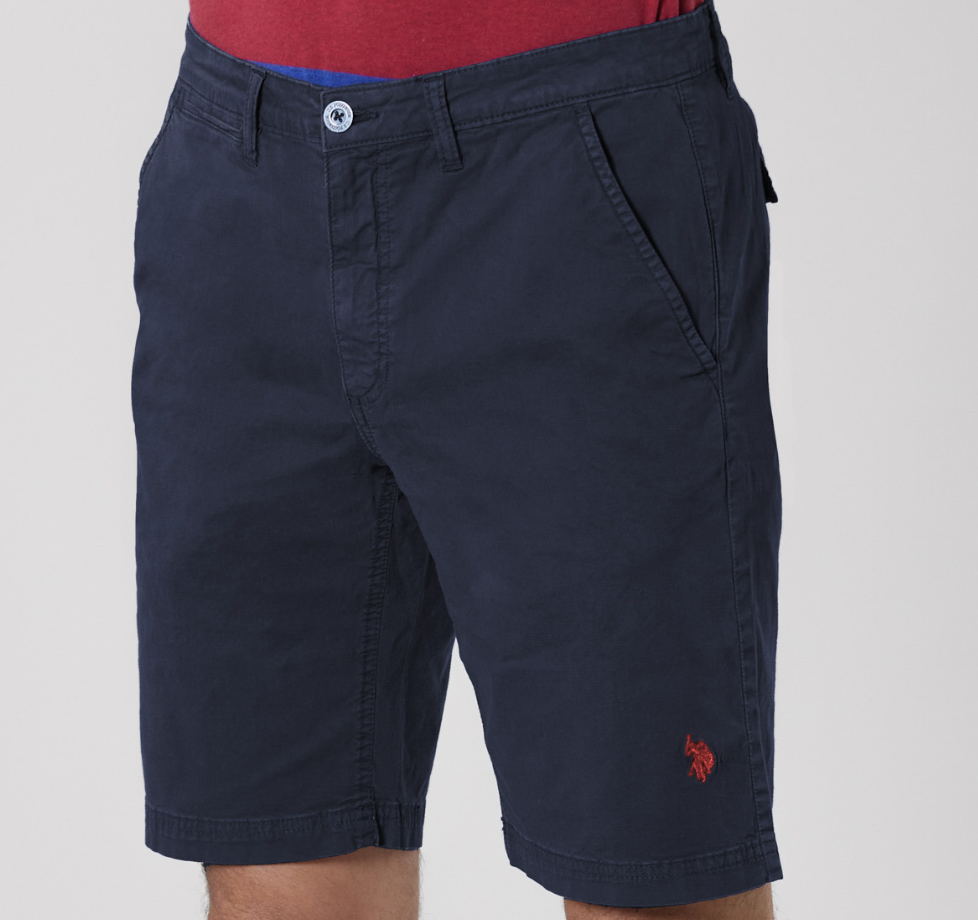 Short Chino ABEL Us Polo Bleu marine