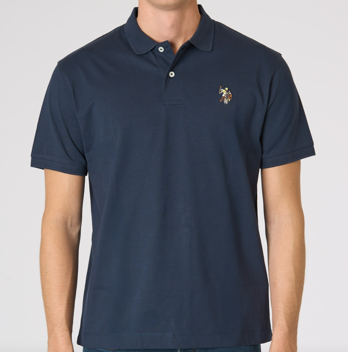 Polo CUST ss custom fit US Polo navy