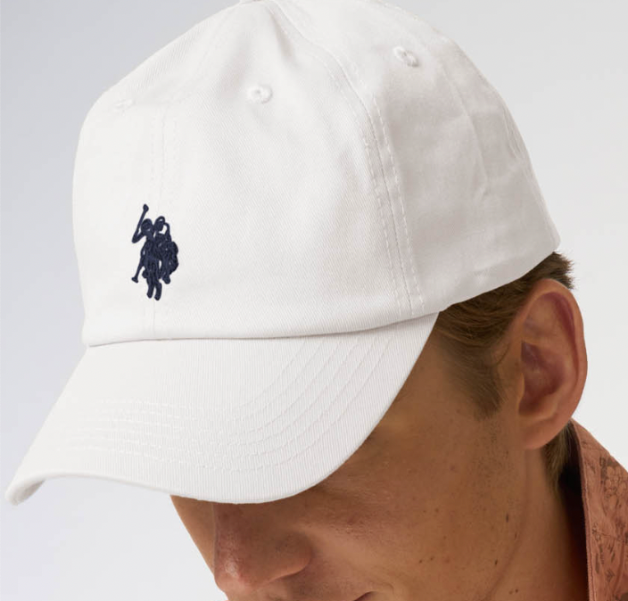 Casquette US Polo blanc