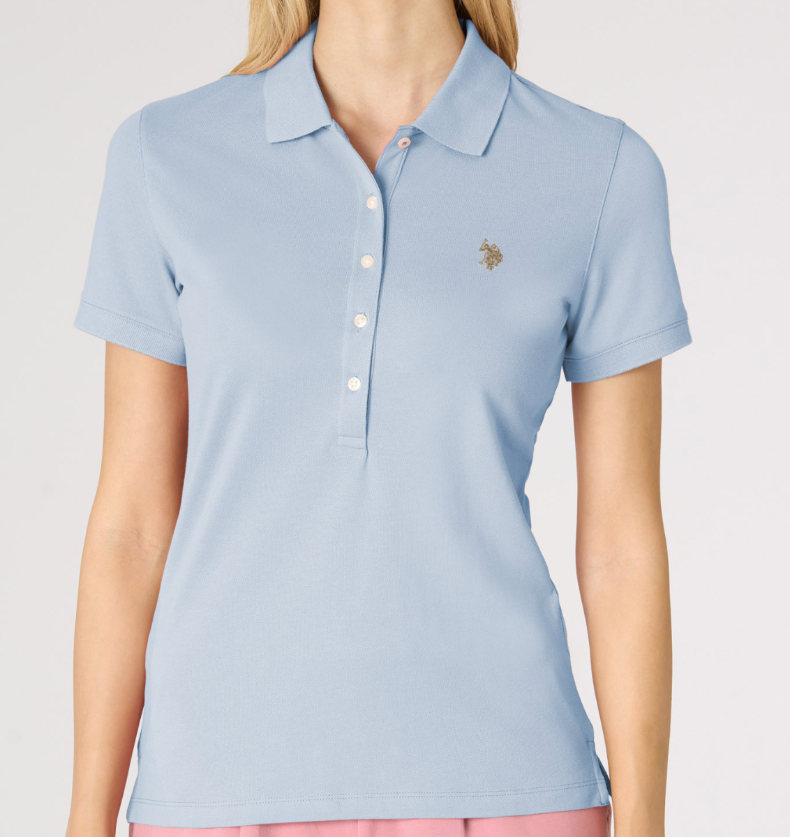 Polo MC MYA US Polo bleu ciel