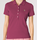 Polo MC Mya US Polo framboise foncé