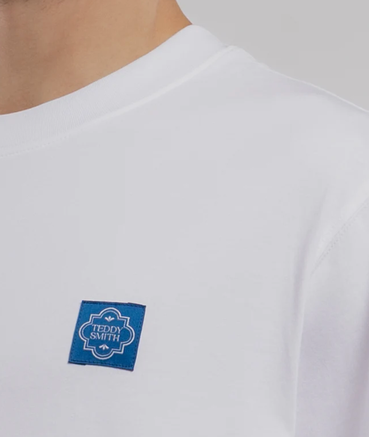 T-SHIRT T-CARMIN MC BLANC TEDDY SMITH