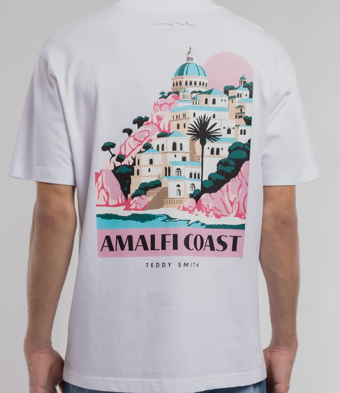T-SHIRT T-COAST MC BLANC TEDDY SMITH