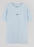 T-SHIRT T-JIM MC PASTEL BLUE TEDDY SMITH