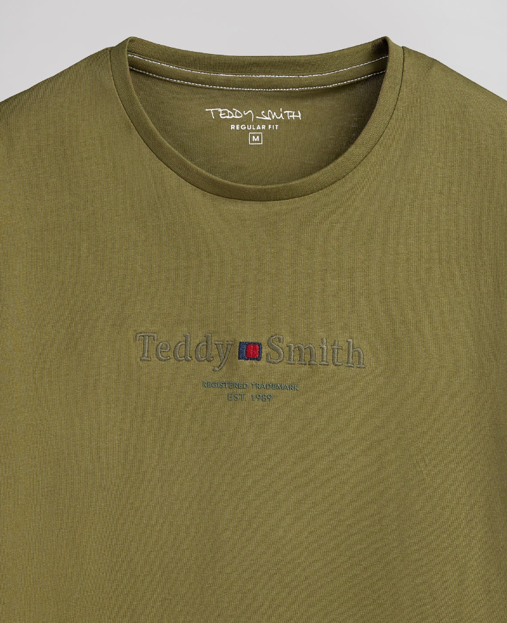 T-SHIRT T-JIM MC OLIVE TEDDY SMITH