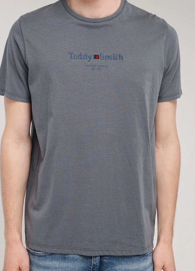 T-SHIRT T-JIM MC STROM GREY TEDDY SMITH