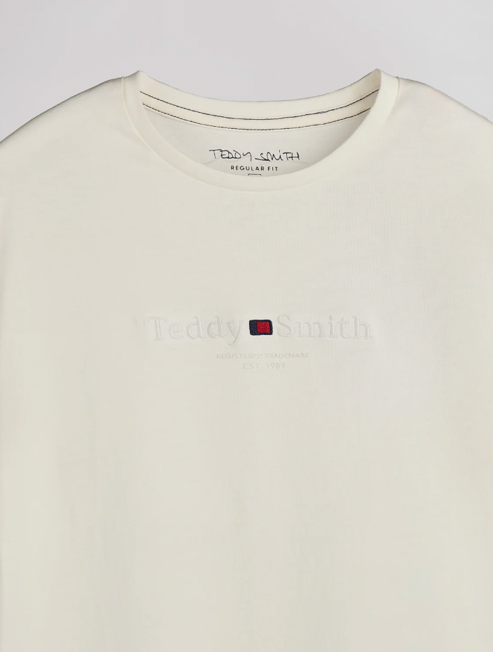 T-SHIRT T-JIM MC MIDDLE WHITE TEDDY SMITH