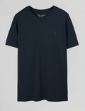 T-SHIRT T-TELO MC TOTAL NAVY TEDDY SMITH
