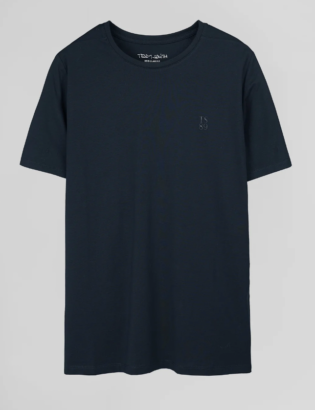T-SHIRT T-TELO MC TOTAL NAVY TEDDY SMITH