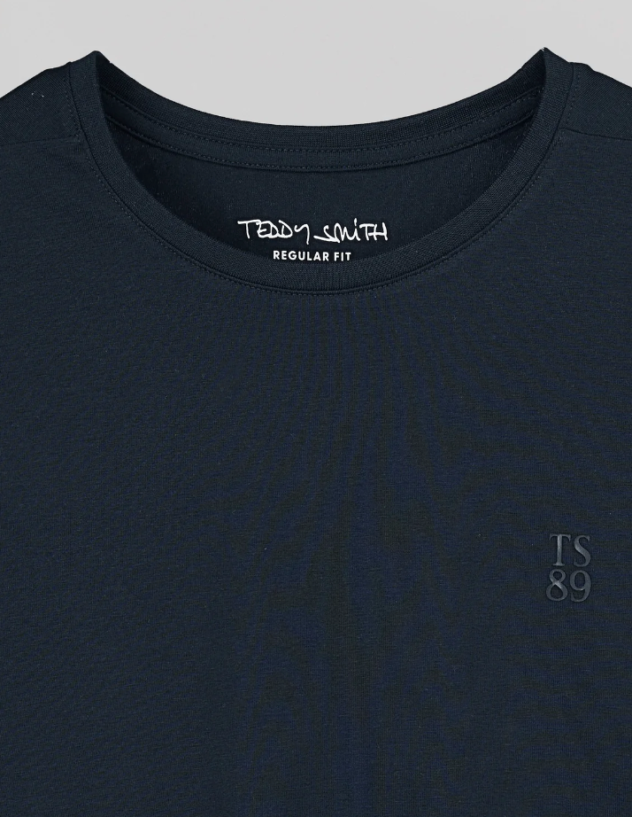 T-SHIRT T-TELO MC TOTAL NAVY TEDDY SMITH