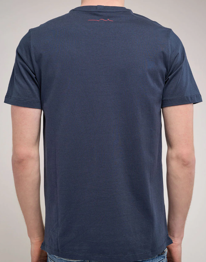 T-SHIRT T-SOY 2 MC TOTAL NAVY TEDDY SMITH