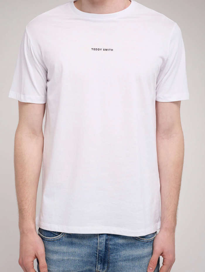 T-SHIRT T-SOY 2 MC BLANC TEDDY SMITH